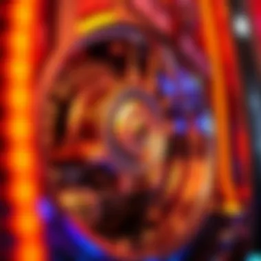 A close-up view of the intricate mechanics behind Mega Meltdown slots