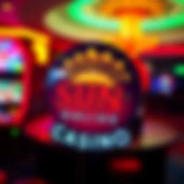 Mohegan Sun Online Casino logo with vibrant colors