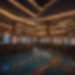 Virtual landscape of Rivers Casino online platform