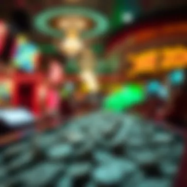 Visual representation of lottery winnings and implications