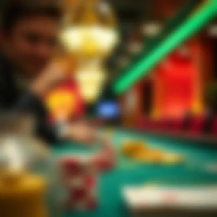 An illustration representing responsible gambling practices