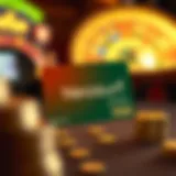 Neosurf card displayed with digital artwork