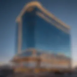 Exterior view of the Ocean Casino Resort showcasing its architectural beauty