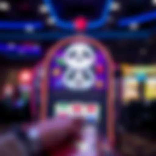 Visual representation of the Panda Slot Machine with vibrant graphics
