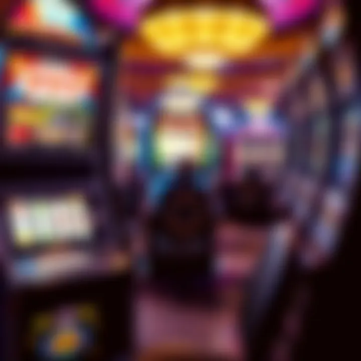 Conceptual depiction of psychological factors influencing slot machine play