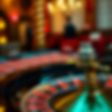 Illustration of various betting strategies in roulette