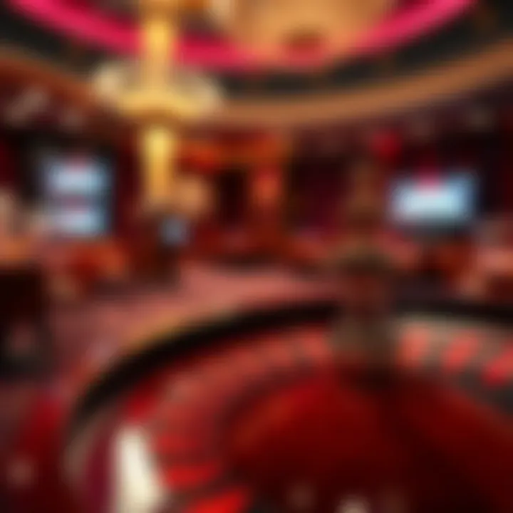 Artistic depiction of psychological factors in gambling decisions