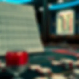 An intricate scoring chart for Rummy