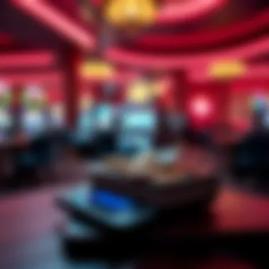 Illustration of a secure digital wallet concept