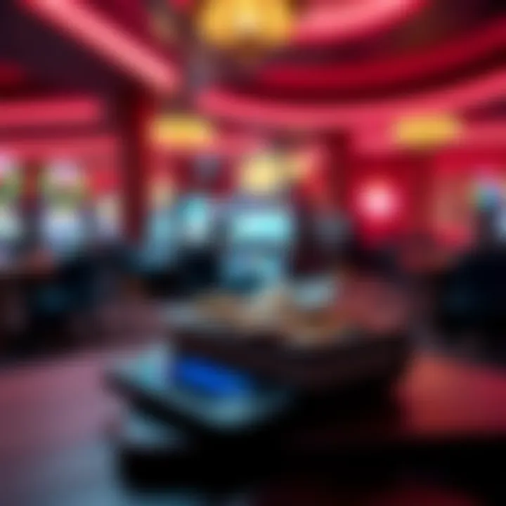 Illustration of a secure digital wallet concept