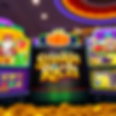 Vibrant and colorful design of Stinkin Rich game interface