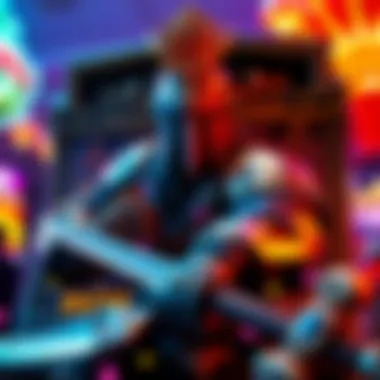 Dynamic Gameplay Features of Swordsman An engaging gameplay screenshot capturing the dynamic features and animations of the Swordsman slot machine.