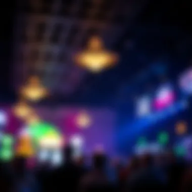 Vibrant Entertainment at The Isle Casino A lively entertainment event with guests enjoying a performance