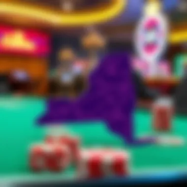 Illustration of the evolution of gaming laws in New York