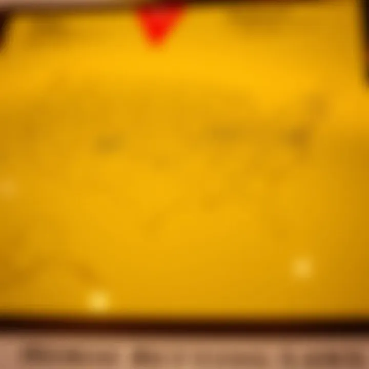 A map highlighting different states with varying horse racing betting laws