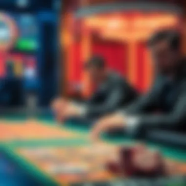 Visual representation of arbitrage betting mechanics