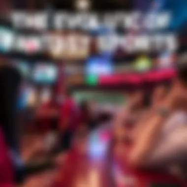 An infographic showcasing the evolution of fantasy sports.