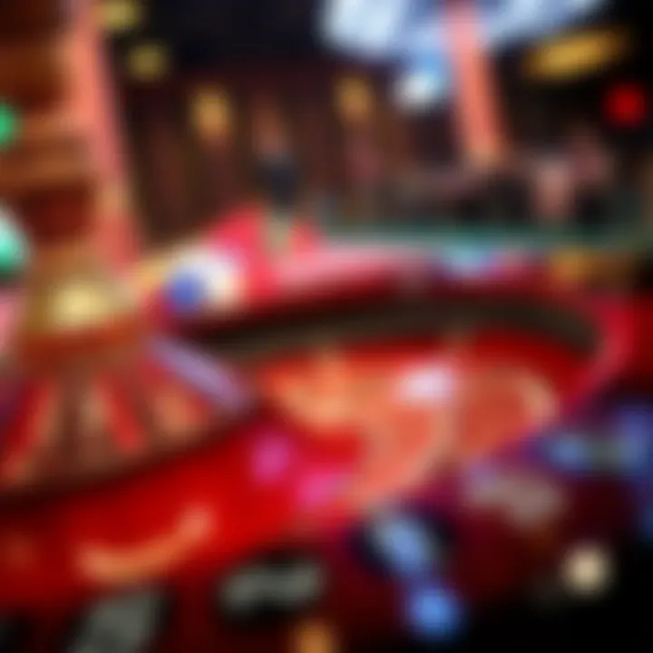 The Thrill of the Roulette Wheel The roulette wheel in action with colorful chips