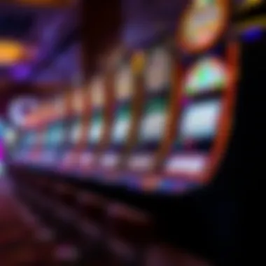 Illustration of various slot machine types and their settings