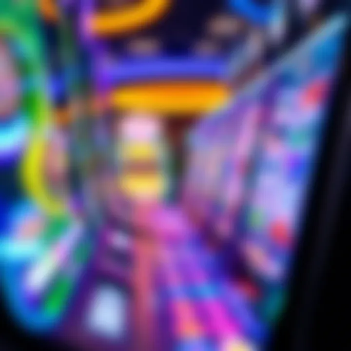Visual representation of a 'Win What You See' slot machine showcasing vibrant reels